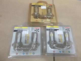 (6) LED Automotive Head Lights "H3" Style (E-1)