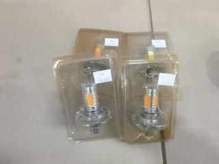 (4) LED Automotive Head Lights "H4" Style (E-1)