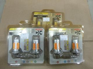 (6) LED Automotive Head Lights "H7" Style (E-1)