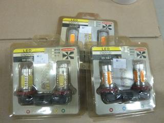 (6) LED Automotive Head Lights "H11" Style (E-1)