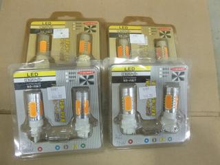 (8) LED Automotive Head Lights "3157" Style (E-1)