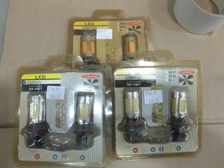 (6) LED Automotive Head Lights "PSX26" Style (E-1)