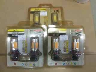 (6) LED Automotive Head Lights "PSX26" Style (E-1)
