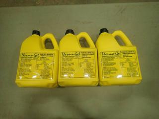 (3) Unused 1 Gal. Jugs of Thermo Gel Homeowner Fire Protection