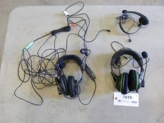 (3) Turtle Beach Earforce X32, X12 and Xbox Headset (A2)