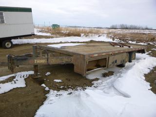 2001 Trail Tech H270 20 Ft. T/A Equipment Trailer c/w 2 5/16 In. Ball, ST235/80R16 Tires, Ramps, VIN 2CU33ALA512009758