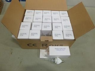 (20) Unused LED Candle Lights, Warm White, 2700K, E12 Base, 3W Chili Type (E1)