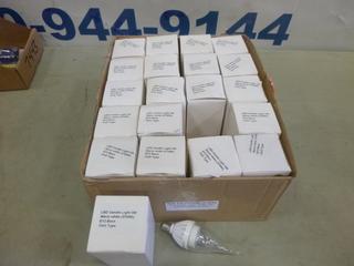 (20) Unused LED Candle Lights, Warm White, 2700K, E12 Base, 3W Chili Type (E1)