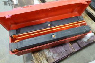 (2) Grote Emergency Warning Triangle Flare Kit
