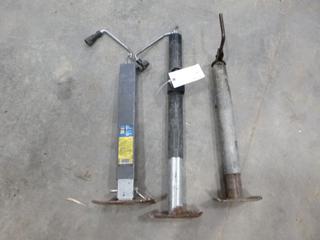(4) Assorted Makes and Capacity Trailer Jacks (T-1-3)