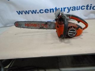 HomeLite Super 2/SL Gas Powered Chain Saw, *Note: Working Condition Unknown* (B2)