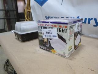 (2) Outdoor Security Lights: 70 W, 9 In. x 9 In., Metal Halide (C-1)