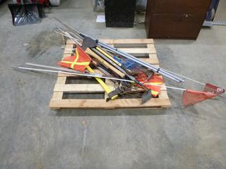Pallet of Assorted Garden / Yard Tools