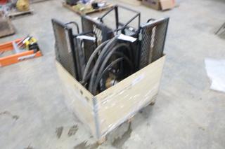 (4) Enerco/Mr.Heater HS35LP 35,000 BTU Construction Radiant Propane Heater 