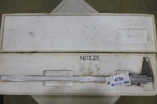 Mitutoyo 0 to 24 In. Vernier Caliper (E2)