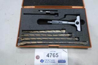 Mitutoyo 0 to 6 In. Depth Micro Meter (E2)