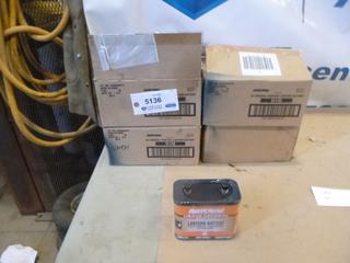 Case of (6) Rayovac General Purpose 6V Lantern Batteries (C-1)