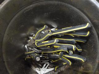 Pail of Assorted Pliers (S-1-1)