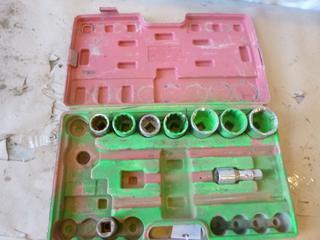 3/4 In. Drive Socket Wrench Set *Note: Incomplete* (B2)