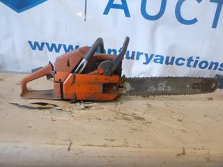 Husqvarna Chainsaw w/ 17 In. Blade *Note: Working Condition Unknown* (R-1-1)