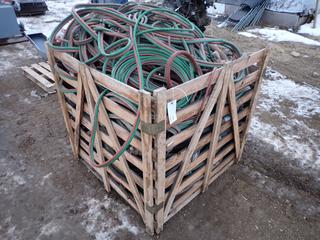 Qty of Assorted Hydraulic Hoses and Oxy/Acetylene Hoses