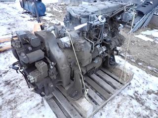 2007 Liebherr D934L Engine w/ Intercooler, Rad, Hoses, 201 HP, 10.5L *Note: Runs as per Consignor* (D1)