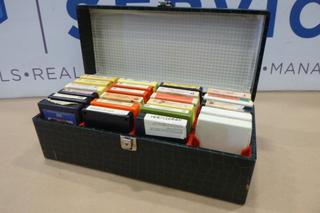 Qty of Assorted 8 Track Tapes (E2)