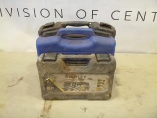 (1) Unused Power Fist 4 Pc. Seam Edge and Buster Chisel Set, (1) Stanley Socket Set (Incomplete), (1) Stanley 70 Pc. Socket Set (Incomplete) (D1)