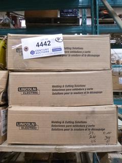 (3) Lincoln Electric .068 In. Innershield NR 232 Self Shielded Corded Wire (J23)