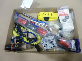 Qty of Misc. Tools, Includes Fittings, Stud Finder and More (C-2)
