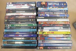 (4) Boxes of Assorted Movies (C-2)