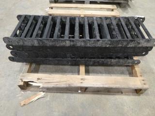 (4) Igas Cable Trays, 37.5 In. x 10 In. x 37.5 In., Use on Booms - Allows Cable to Move But Not Kink (M-3-3)