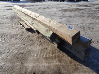 Qty of Various Lengths of Large Timbers
