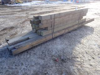 Assorted Timbers, Various Lengths, Approx. 5 In. x 5 In.