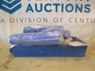 (6) Unused Power Fist Welding Rod Storage Containers, (2) Used Welding Rod Storage Containers w/ Welding Rod, (2) Unused Power Fist Welding Magnets and More *Note: Bin Not Included* (C1)