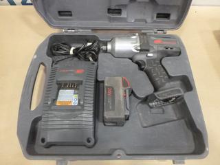 Ingersoll Rand 20V Cordless Impact c/w 1/2 In., Battery and Case (D2)