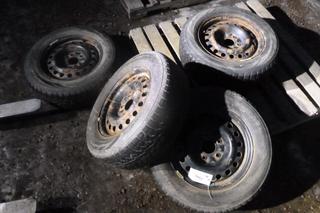 (4) Hankook 225/65R16 Tires w/ Rims 