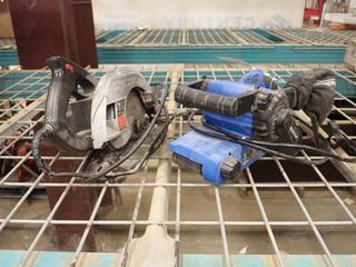 (1) Skilsaw 5150 7 1/4 In. Circular Saw c/w 3 In. Electric Belt Sander (D1)
