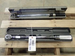 OTC 7378 1/2 In. Drive Torque Wrench, 30-250 Ft.-Lbs. c/w Torque Wrench Rated to 2500 Ft. Lbs (D1)