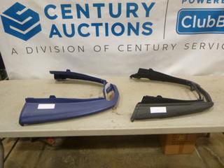 (2) OEM Skidoo BRP Front Bumper Handles For 2003-2009 Rev Chassis Snowmobile (P21)