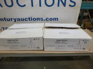(2) Unused Ortech Pendant Lights, Model C-1120-OP3SN, (Still In Original Boxes ) (L-3-1)