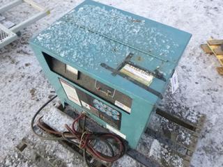 Hertner Battery Charger, Model CTN-24-680 c/w 40 DC Volts, 125 Amps Max, 575 AC Volts, 9 Amp, 8 Hour Charge Time