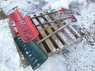 (3) Snow Shovels