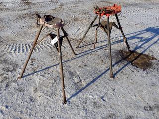 (2) Ridgid Pipe Bender Stand