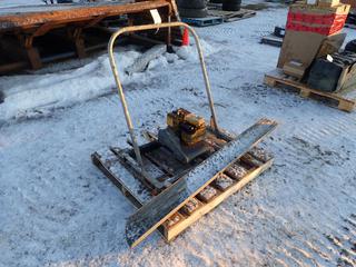 Cement Plainer c/w Briggs and Stratton Motor