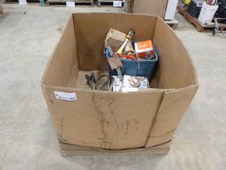 Qty of Misc. Items Includes (2) 1999-2010 Chevrolet 1/2 Ton Brake Rotors, (2) Junction Boxes, Booster Cables, Roof and Gutter De Icer and More (X-3-2)