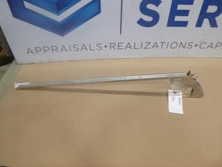 (1) Long Barrel Rifle Laser Cut Fire Poker (Upstairs)