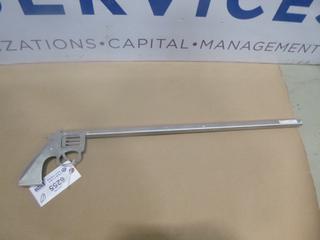 (1) Long Barrel Rifle Laser Cut Fire Poker (Upstairs)