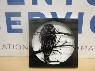 (1) Wise Old Oil Shadow Box Laser Cut picture, 12 In. x 12 In. (Upstairs)