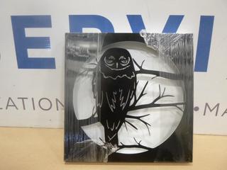 (1) Wise Old Oil Shadow Box Laser Cut picture, 12 In. x 12 In. (Upstairs)